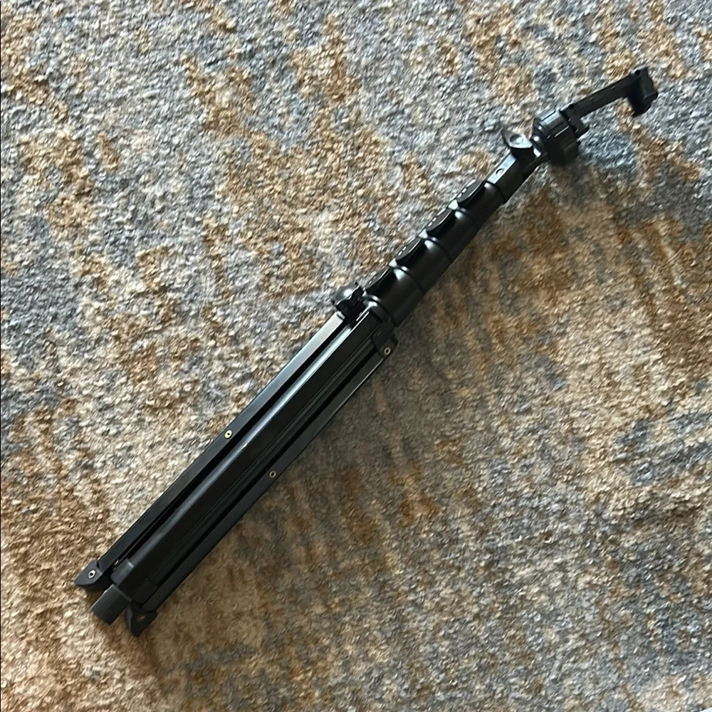 Black Adjustable Tripod Stand